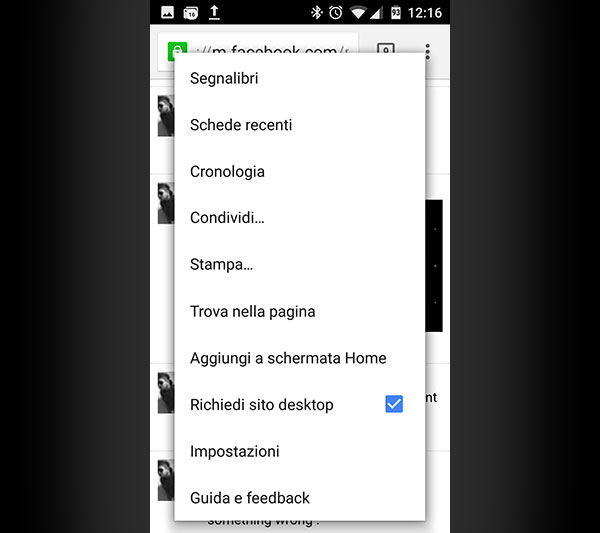 Messaggiare su Facebook senza App - Step 2